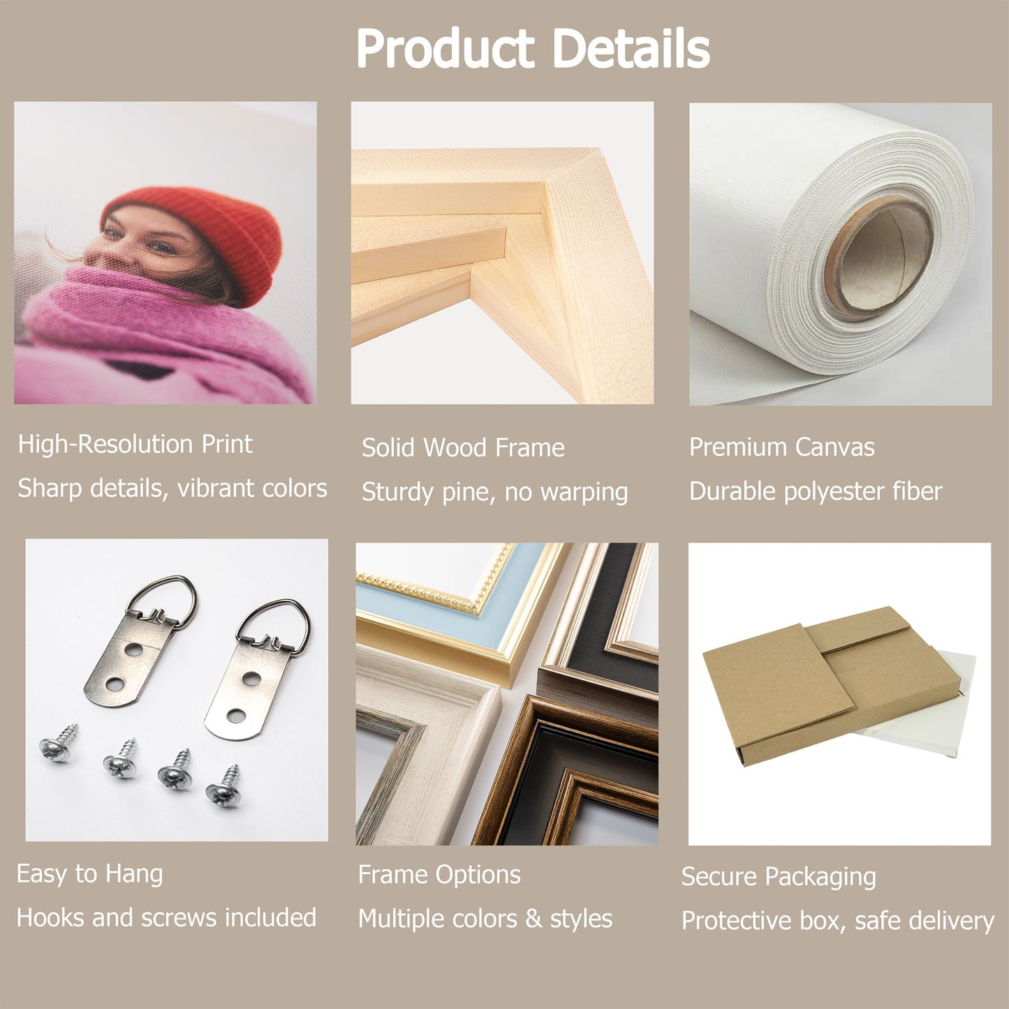 Custom Landscape Picture Frame 5:4