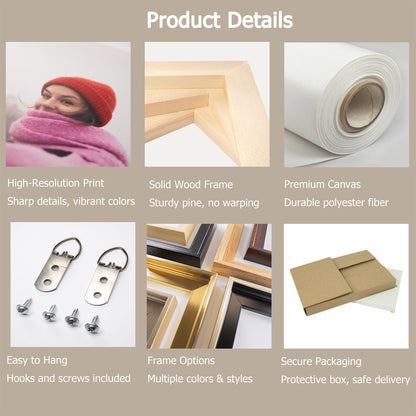 Personalized 5:4 Pet Oil Painting Portrait, Custom Dog & Cat Memorial Gift, Luxury Floating Frame Canvas Art, Bespoke Hand-Painted Style Pet Wall Decor