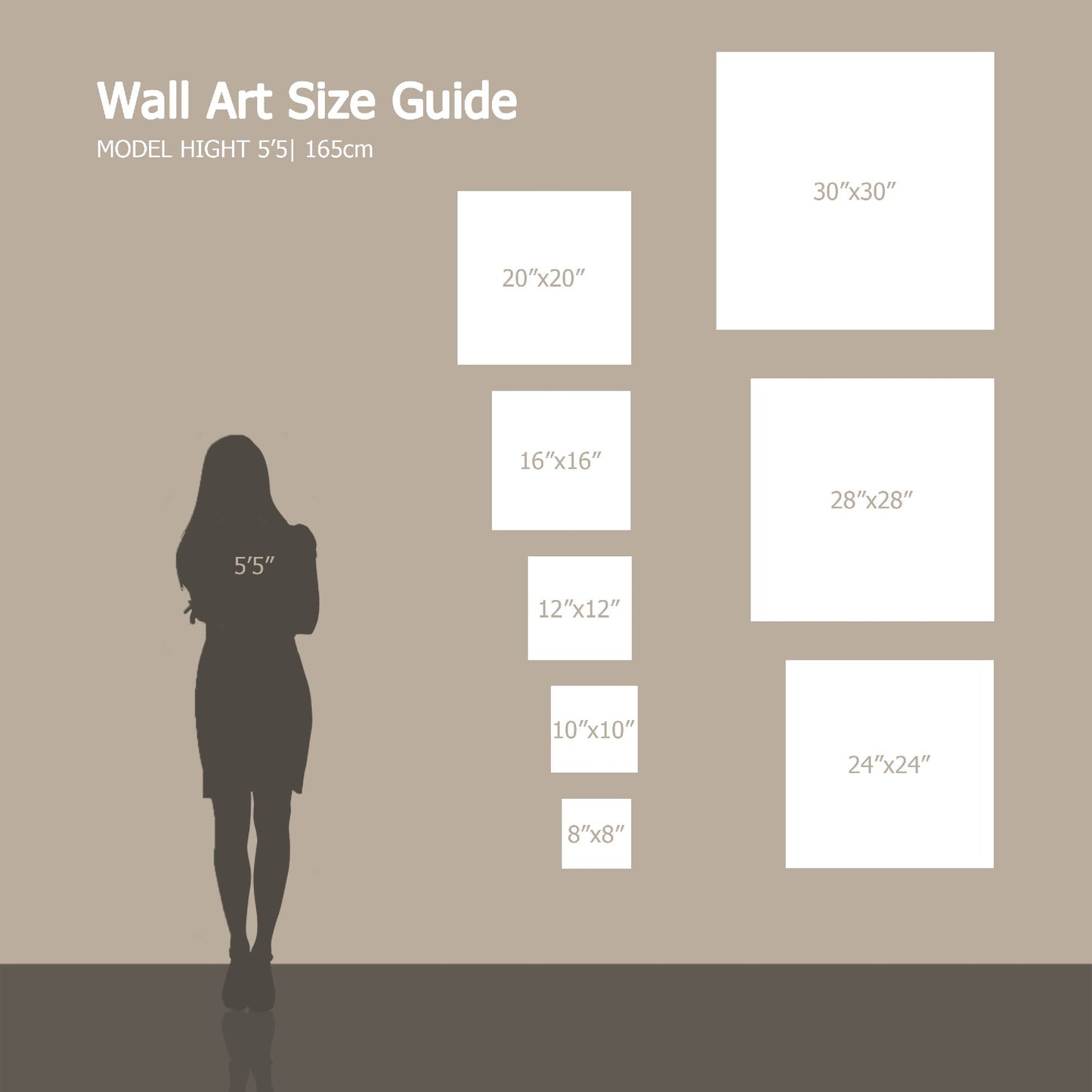 Custom Square Picture Frame 1:1 (8‘’ ~ 32‘’)