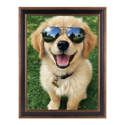 Custom 3:4 Wood Photo Frame - Turn Your Memories into Vertical Wall Art | WarmCustoms