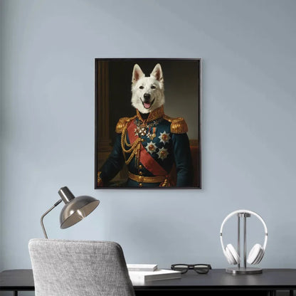 Personalized 4:5 Oil Painting Portrait, Custom Wedding Anniversary Gift, Luxury Floating Frame Canvas Art, Bespoke Hand-Painted Style Wall Decor