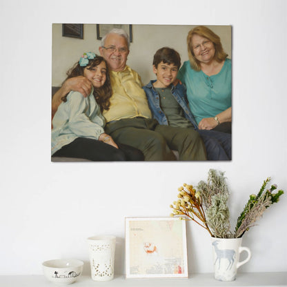 Custom  4:3 Wrapped Canvas Prints