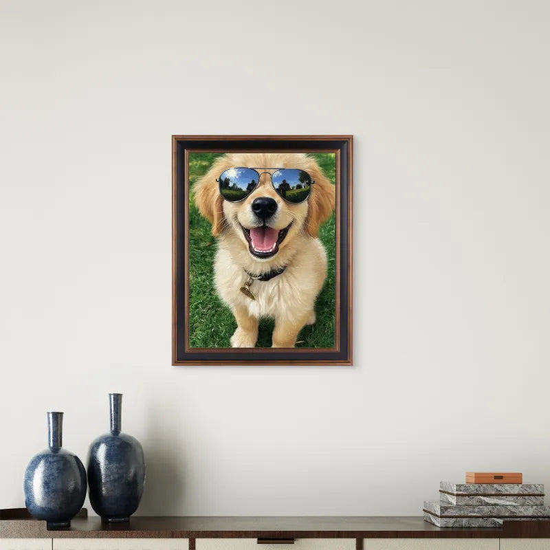 Custom 3:4 Wood Photo Frame - Turn Your Memories into Vertical Wall Art | WarmCustoms