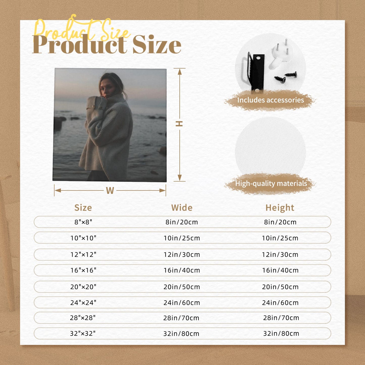 Custom 1:1 Wrapped Canvas Prints