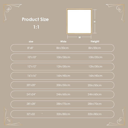 Custom Pet Portrait - Museum Quality Floating Frame Canvas 1:1