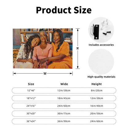 Custom  3:2  Wrapped Canvas Prints