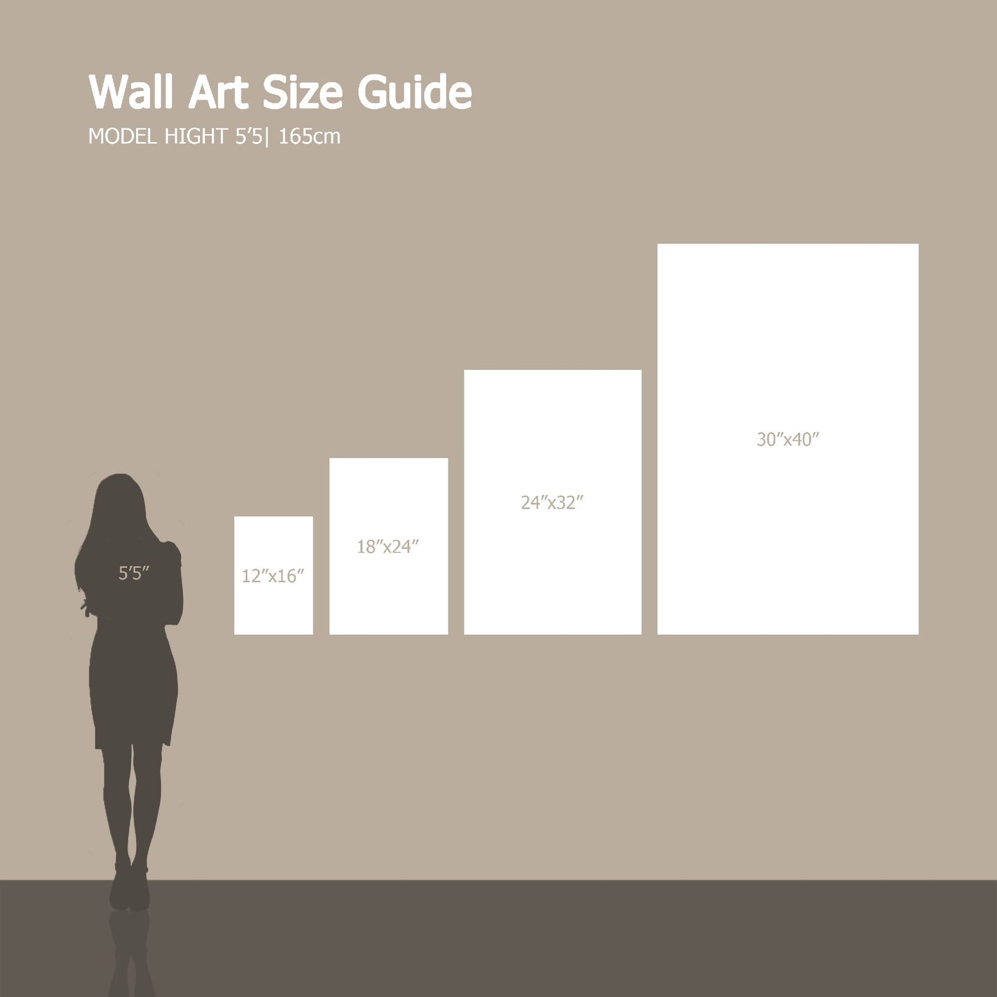 Custom Modern Fashion Vertical Photo Frame 3:4