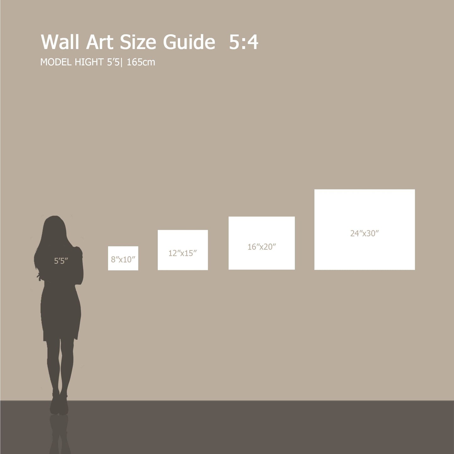 Custom Landscape Picture Frame 5:4