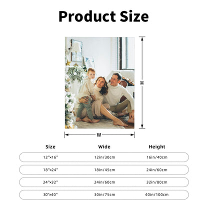 Custom  3:4  Wrapped Canvas Prints