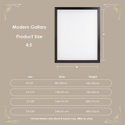 Custom Modern Fashion Vertical Photo Frame 4:5