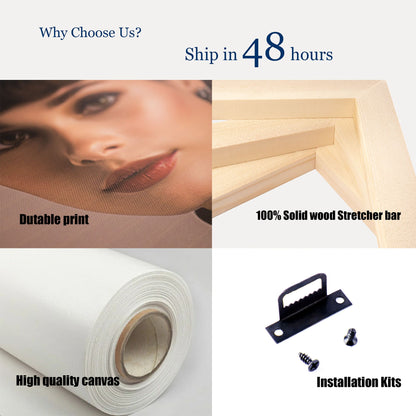 Custom  4:5 Wrapped Canvas Prints