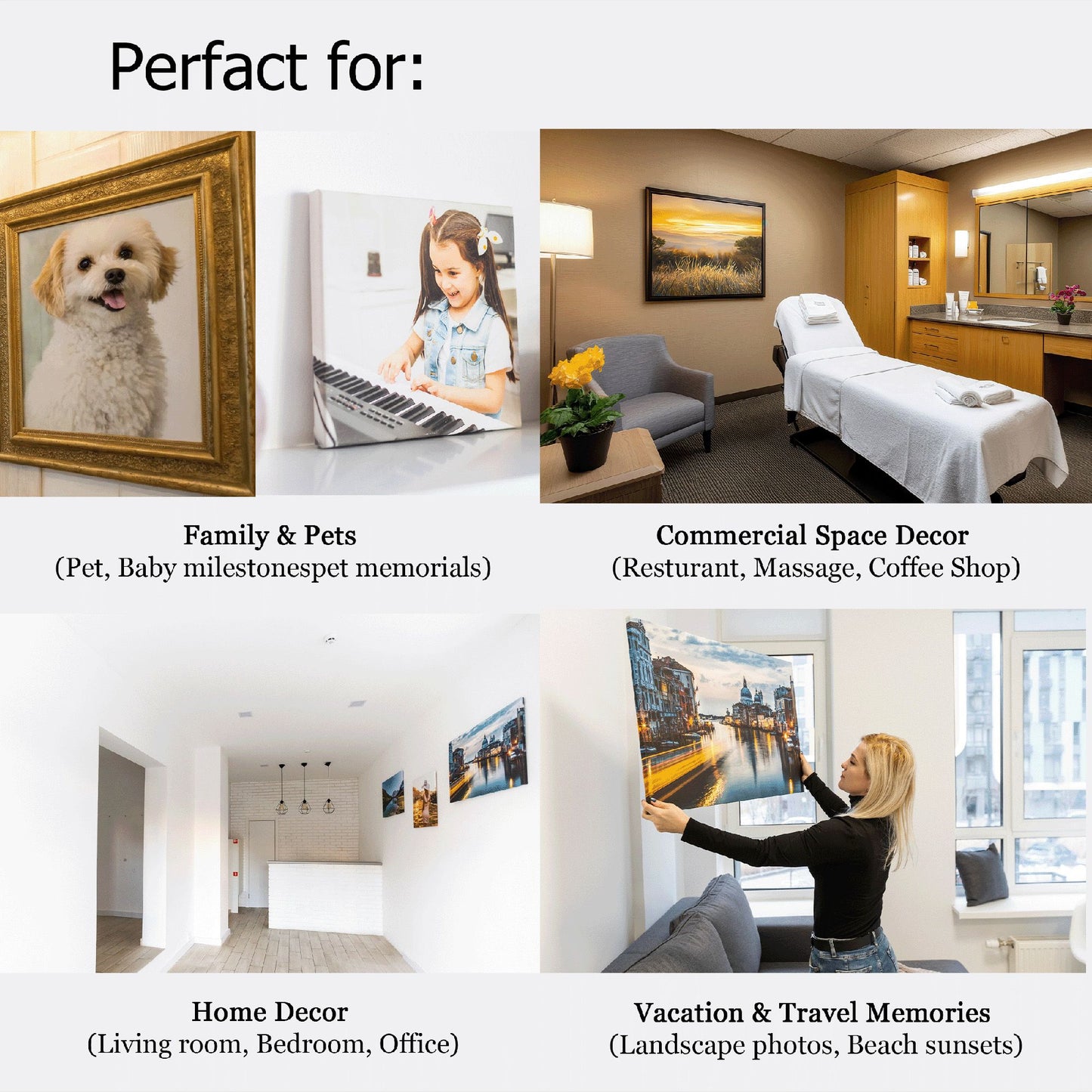 Custom  4:5 Wrapped Canvas Prints