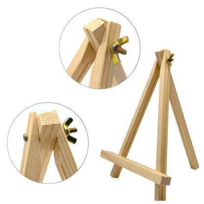 Custom 8x8" Wooden Plaque with Easel Stand