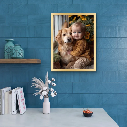 Custom Modern Fashion Vertical Picture Frame 3:4