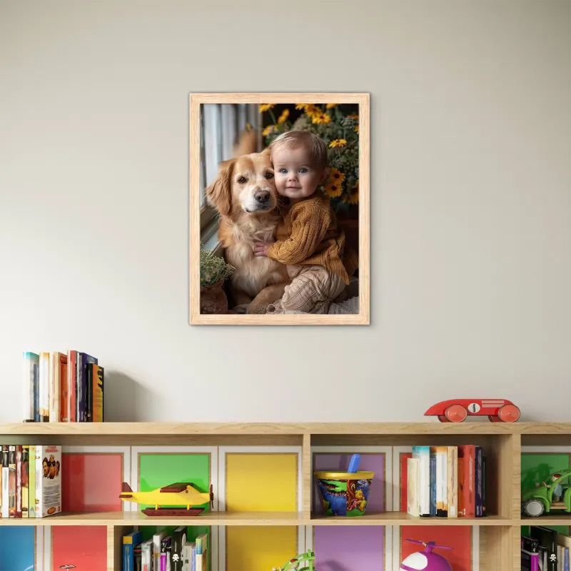 Custom Modern Fashion Vertical Photo Frame 3:4
