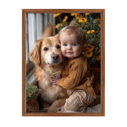 Custom Modern Fashion Vertical Photo Frame 3:4