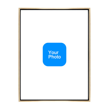 Custom 3:4 Floating Frame Canvas, Personalized Pet Portrait Wall Art,  Modern Gallery Home Decor