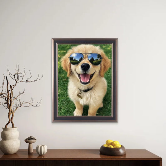 Custom 3:4 Wood Photo Frame - Turn Your Memories into Vertical Wall Art | WarmCustoms