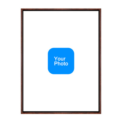 Custom 3:4 Floating Frame Canvas, Personalized Pet Portrait Wall Art,  Modern Gallery Home Decor