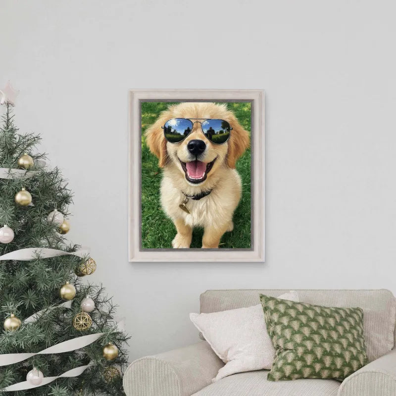 Custom 3:4 Wood Photo Frame - Turn Your Memories into Vertical Wall Art | WarmCustoms