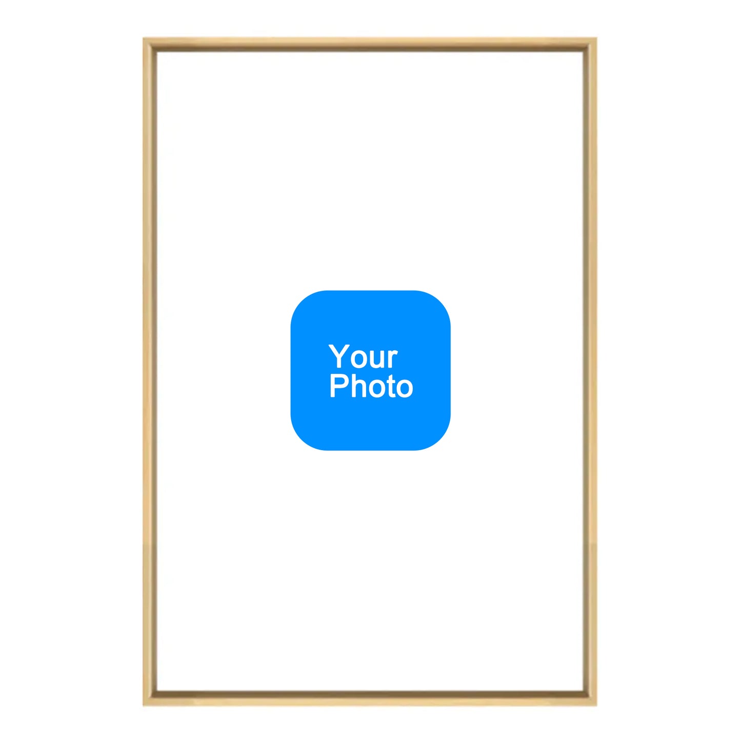 Custom Pet Dog Oil Painting Portrait in 2:3 Floating Frame, Personalized Vertical Wall Art from Photo, Large Framed Oil Painting Canvas, Modern Home Decor