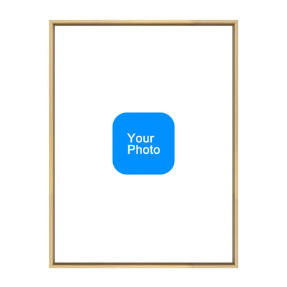 Custom 3:4 Floating Frame Canvas, Personalized Pet Portrait Wall Art,  Modern Gallery Home Decor